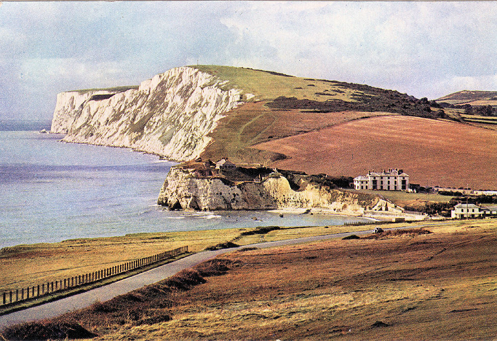The classic view of Freshwater Bay