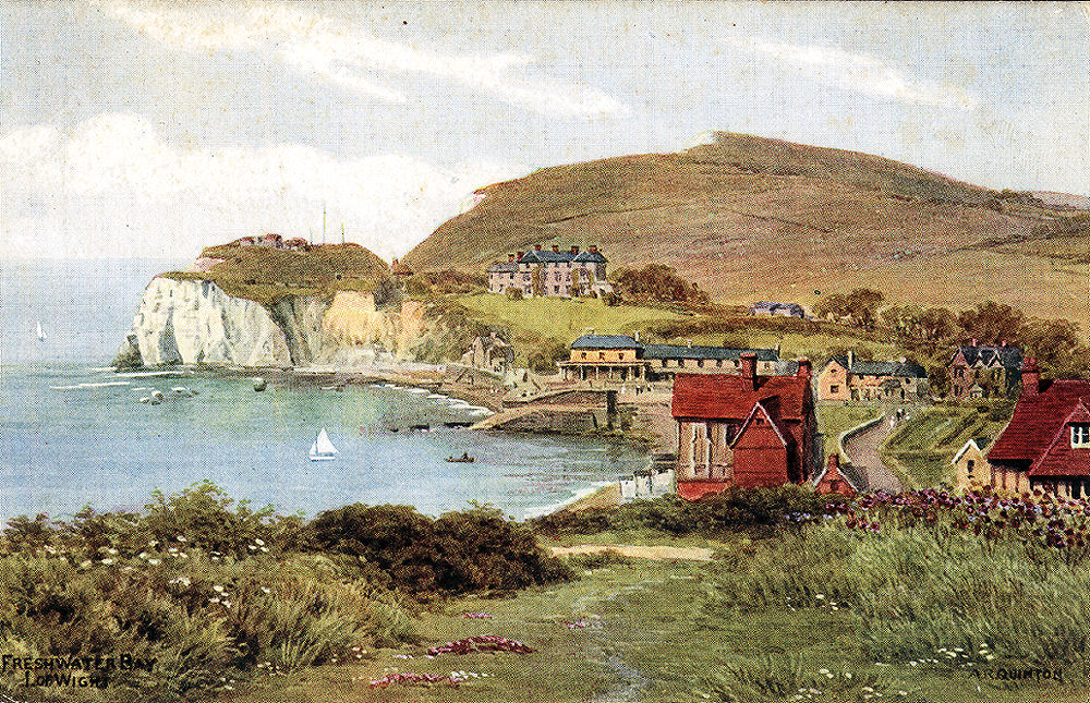 Freshwater bay - from the east