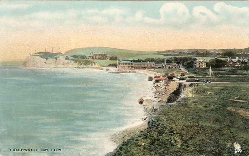 View across Freshwater Bay